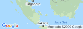 Bangka–belitung Islands map